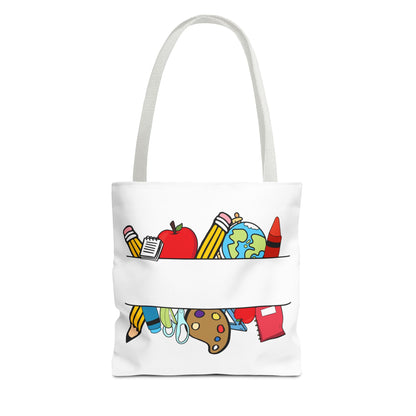 School Supplies Tote — Personalization Available!