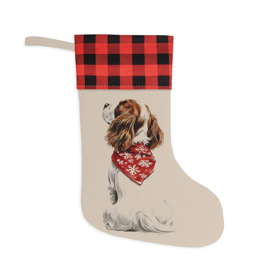 Cavalier King Charles Spaniel Christmas Stocking - Personalization Available! Printify