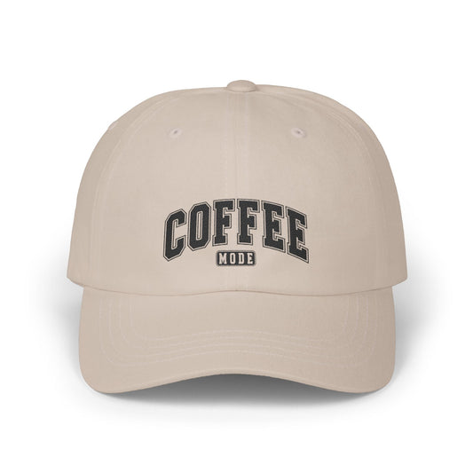 Coffee Mode Embroidered Hat Printify