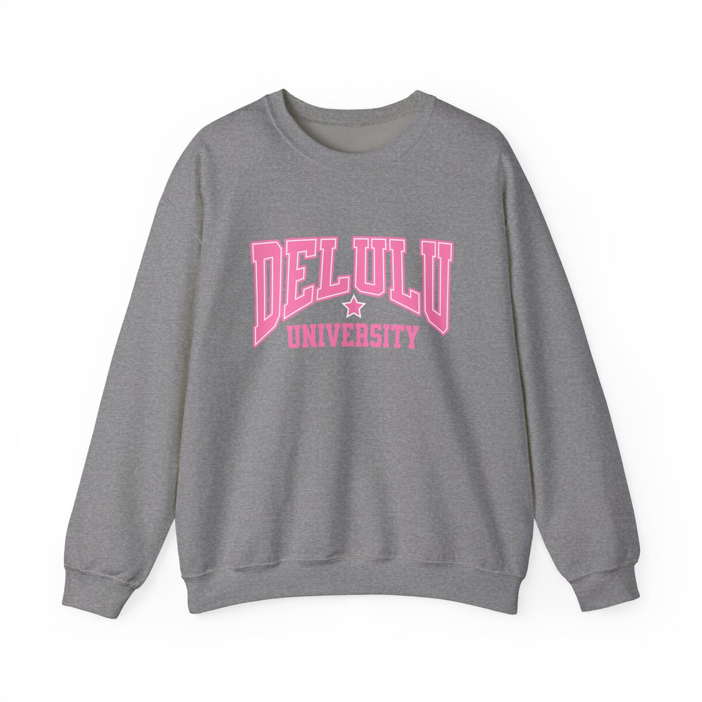 Delulu University Crewneck