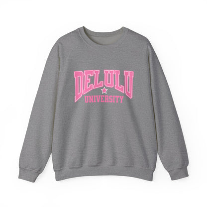 Delulu University Crewneck