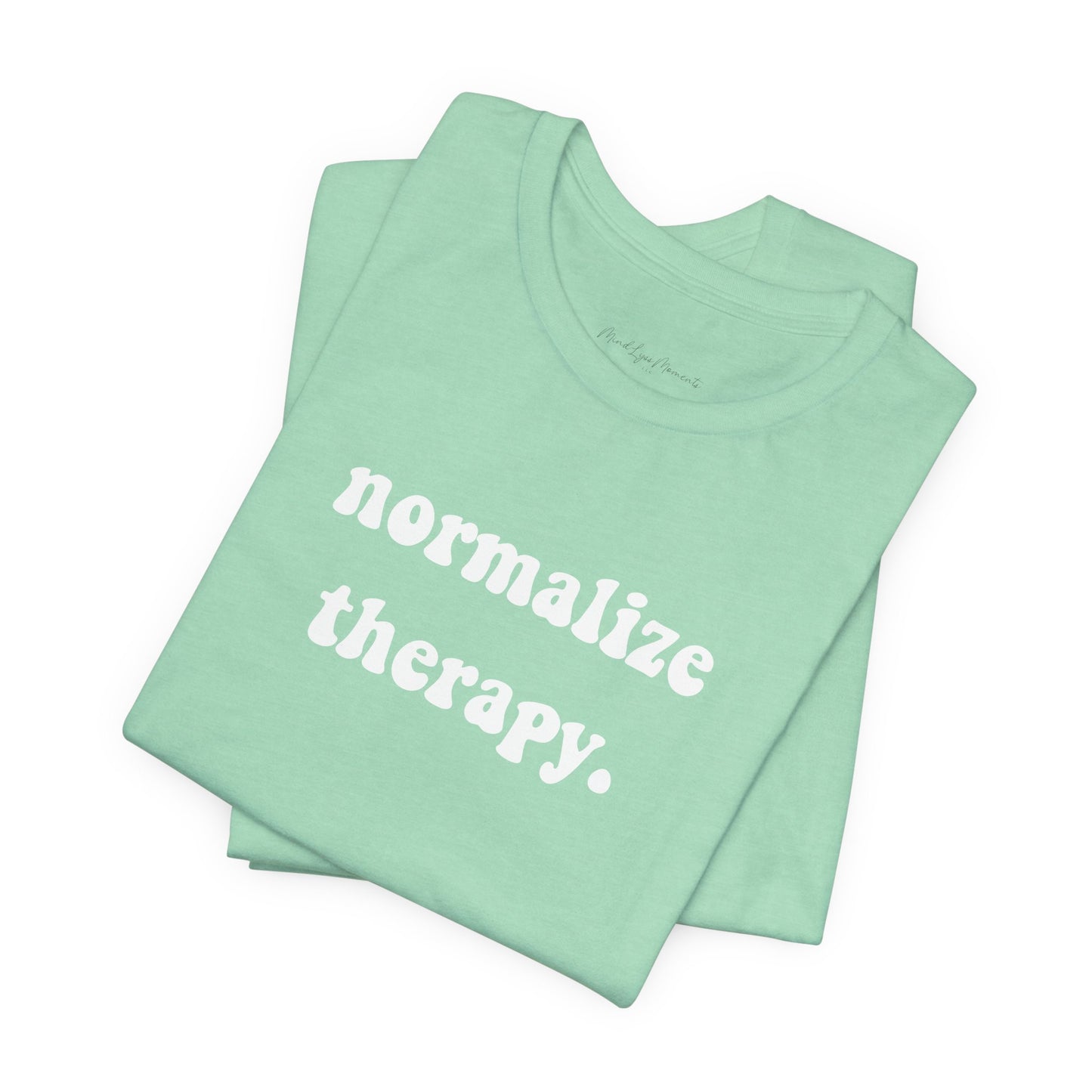 Normalize Therapy Unisex Bella+Canvas Tee