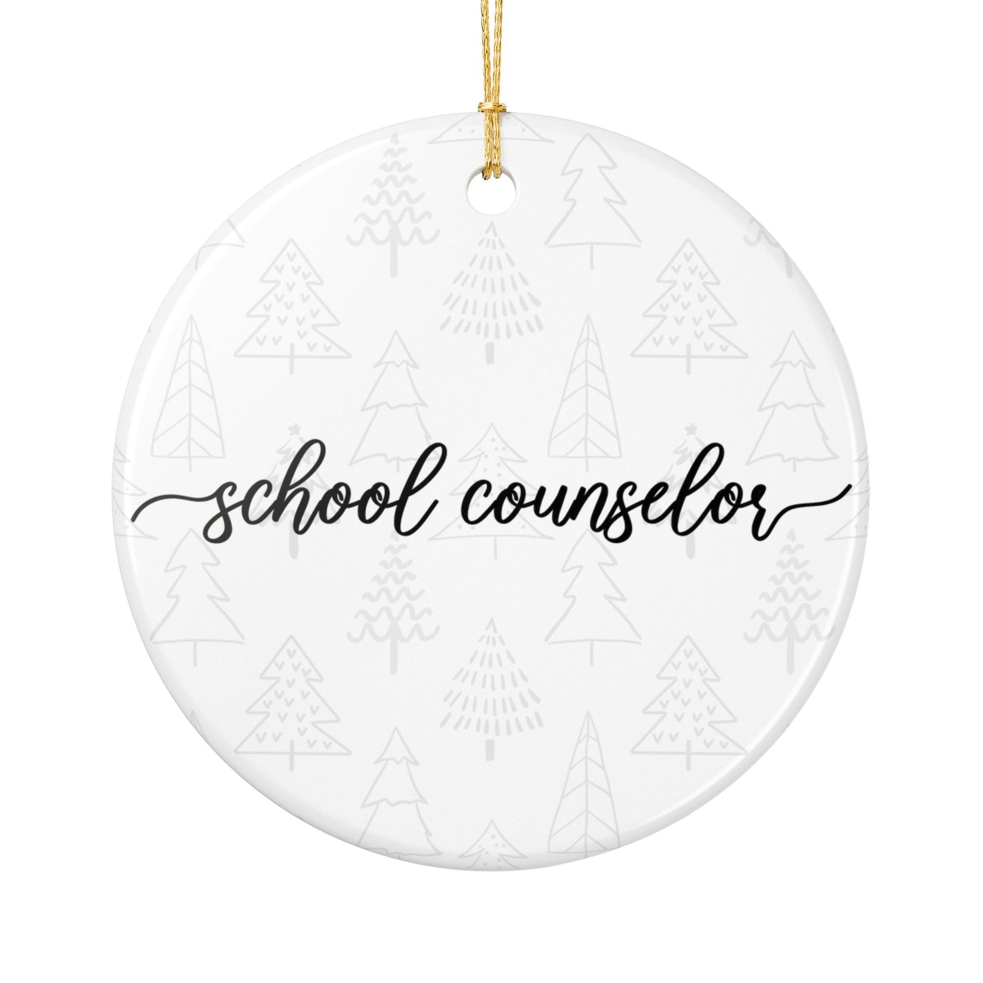 School Counselor Ornament Printify
