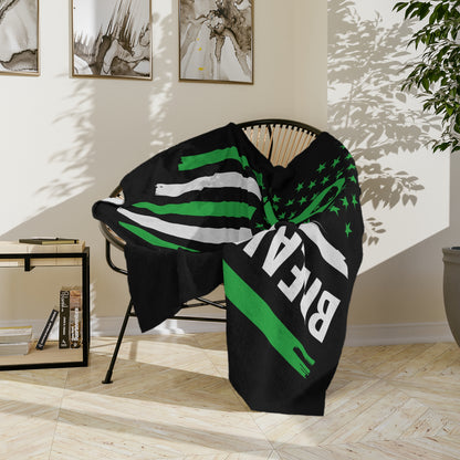 Break The Stigma — Mental Health Awareness Blanket