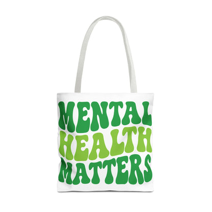 Green Mental Health Matters Tote Printify