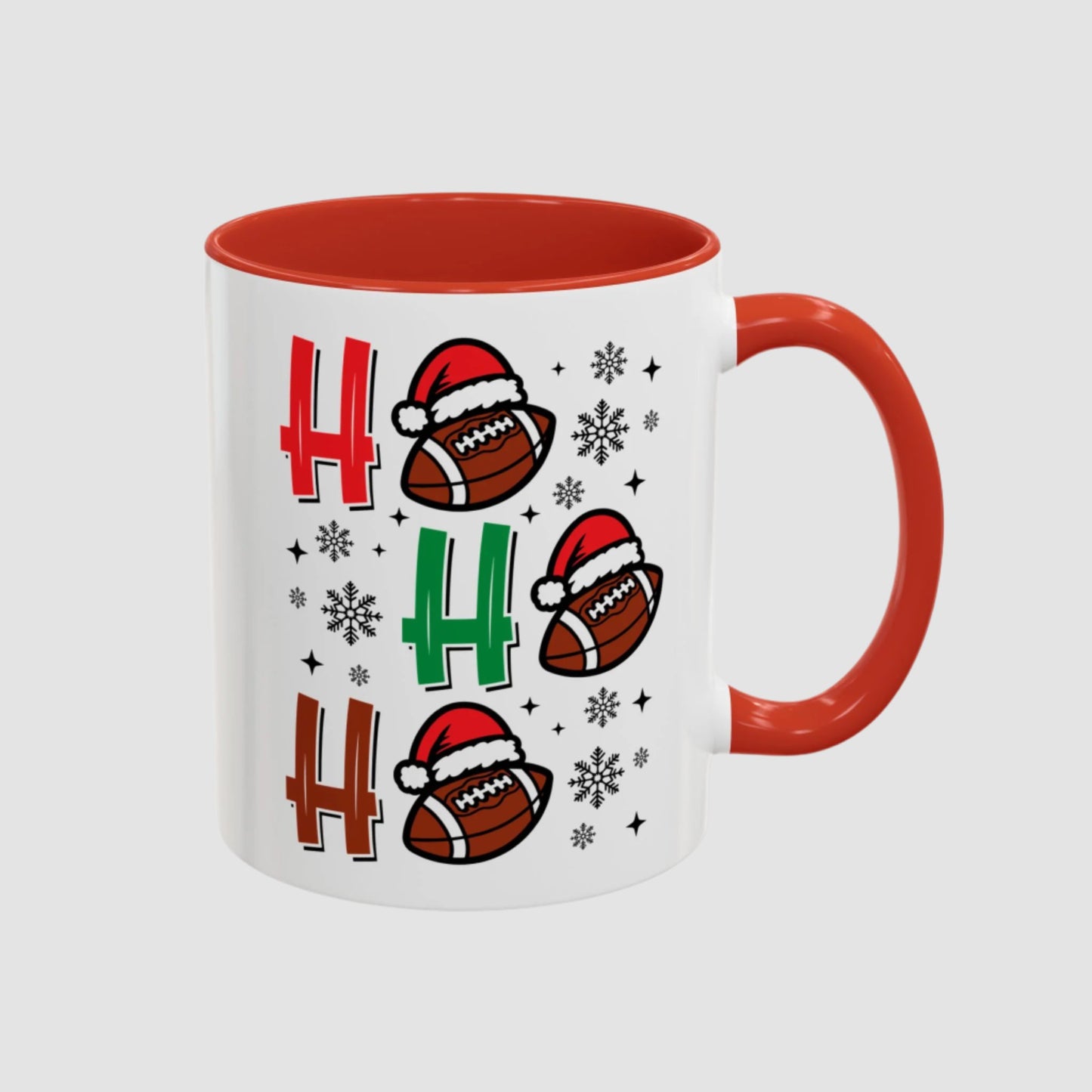 HoHoHo Football Mug (11oz)