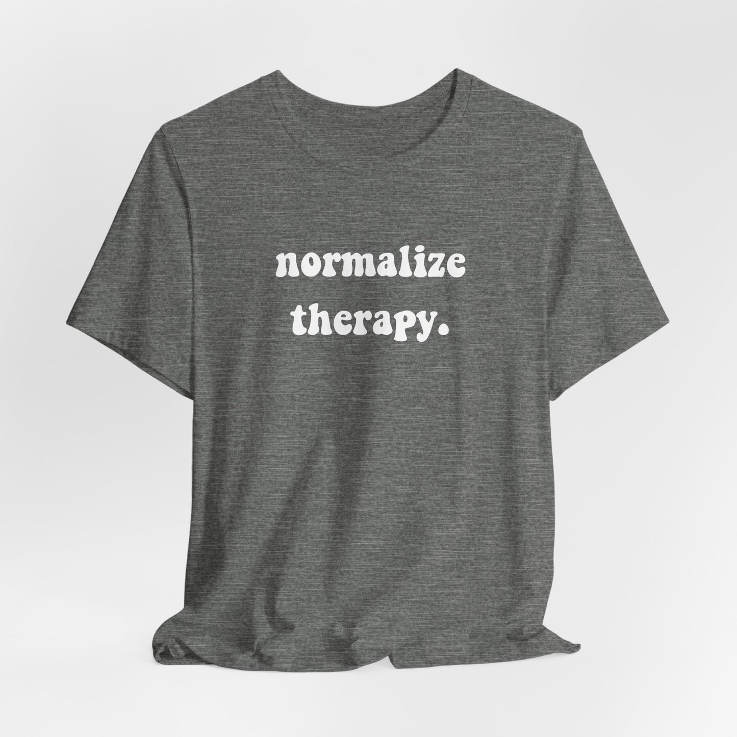 Normalize Therapy Unisex Bella+Canvas Tee