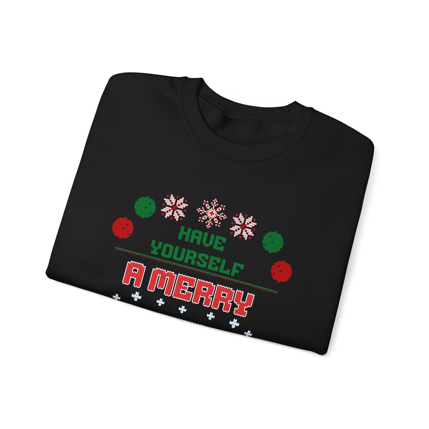 Have Yourself a Merry Little Breakdown Crewneck Printify