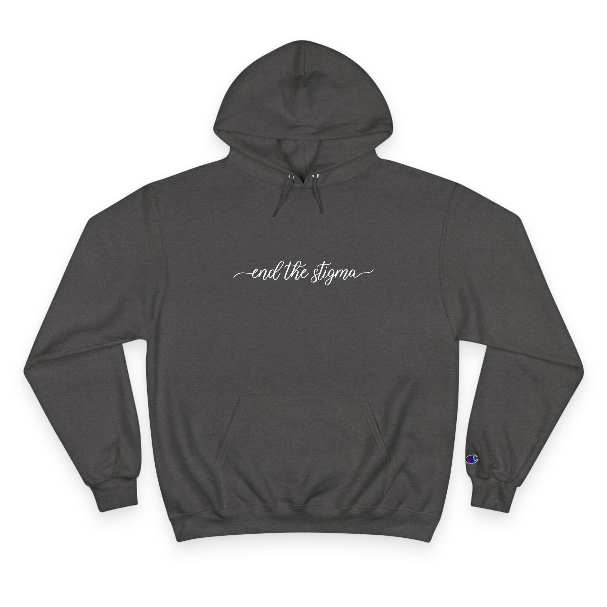 End the Stigma Champion Hoodie Printify
