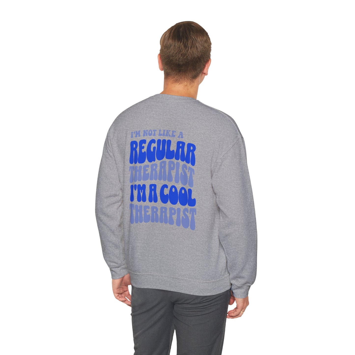 The Cool Therapist (Blue) Crewneck