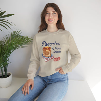 Pancakes and Panic Attacks Crewneck