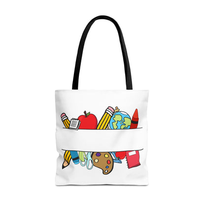 School Supplies Tote — Personalization Available!