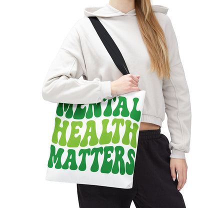Mental Health Matters (Green) Tote