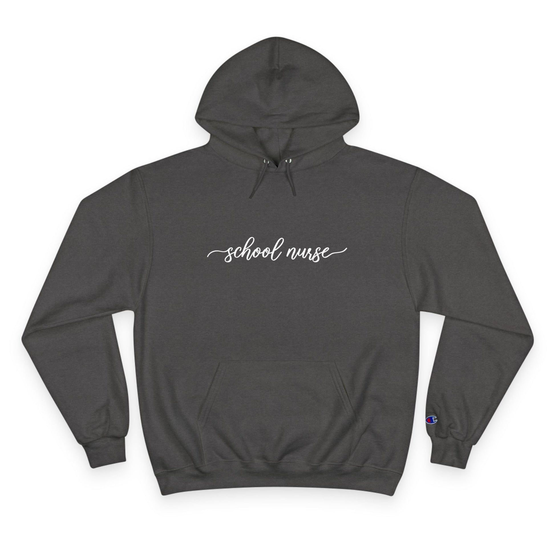 School Nurse Champion Hoodie Printify
