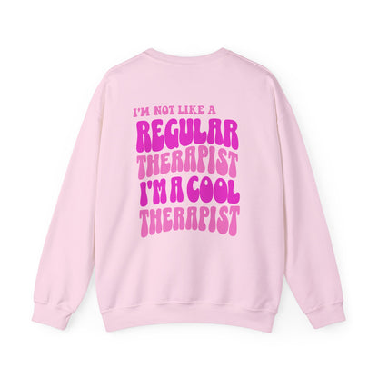 The Cool Therapist (Pink) Crewneck