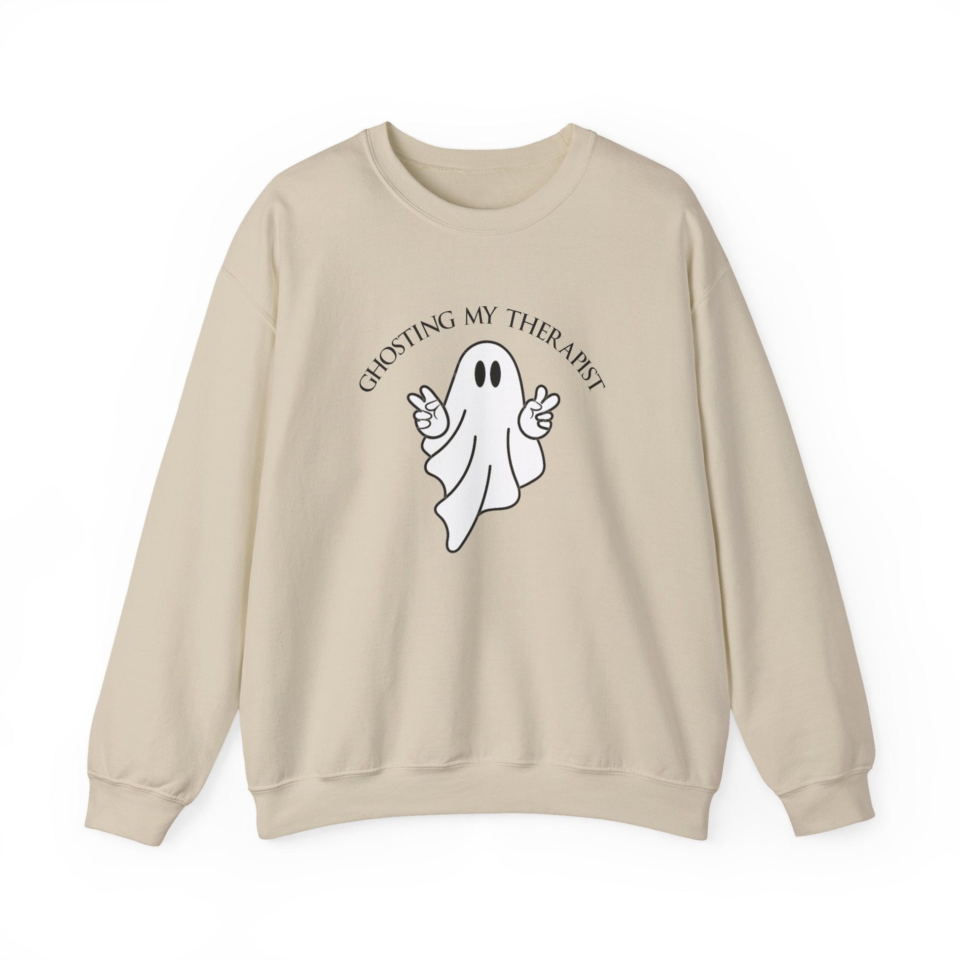 Ghosting My Therapist Crewneck Printify