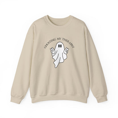 Ghosting My Therapist Crewneck Printify