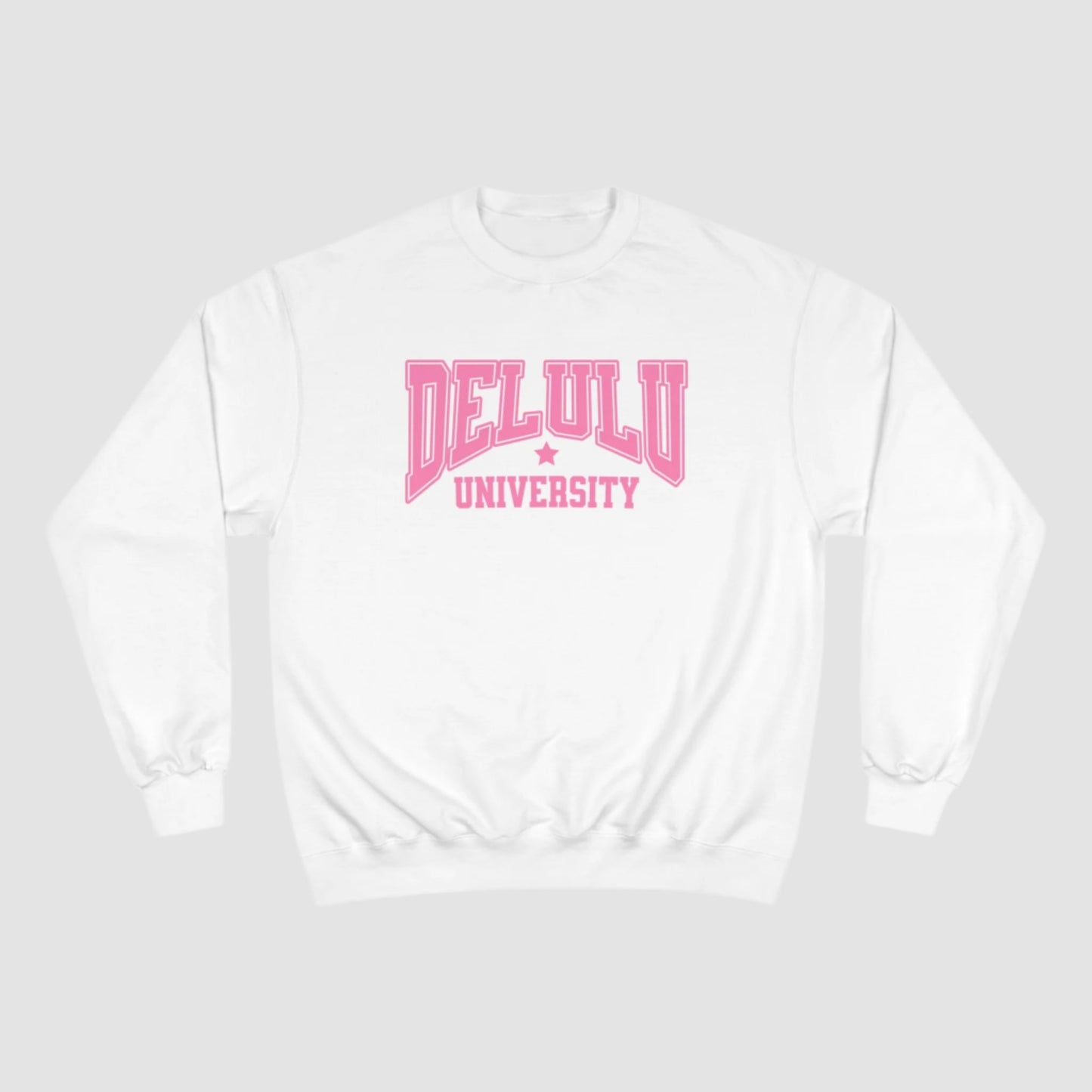 Delulu University Champion Sweatshirt