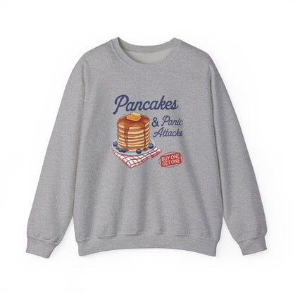 Pancakes and Panic Attacks Crewneck