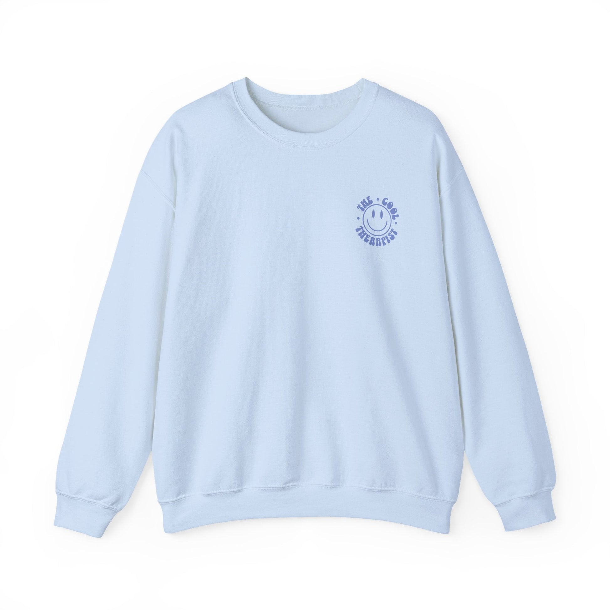Cool Therapist (Blue) Crewneck Printify