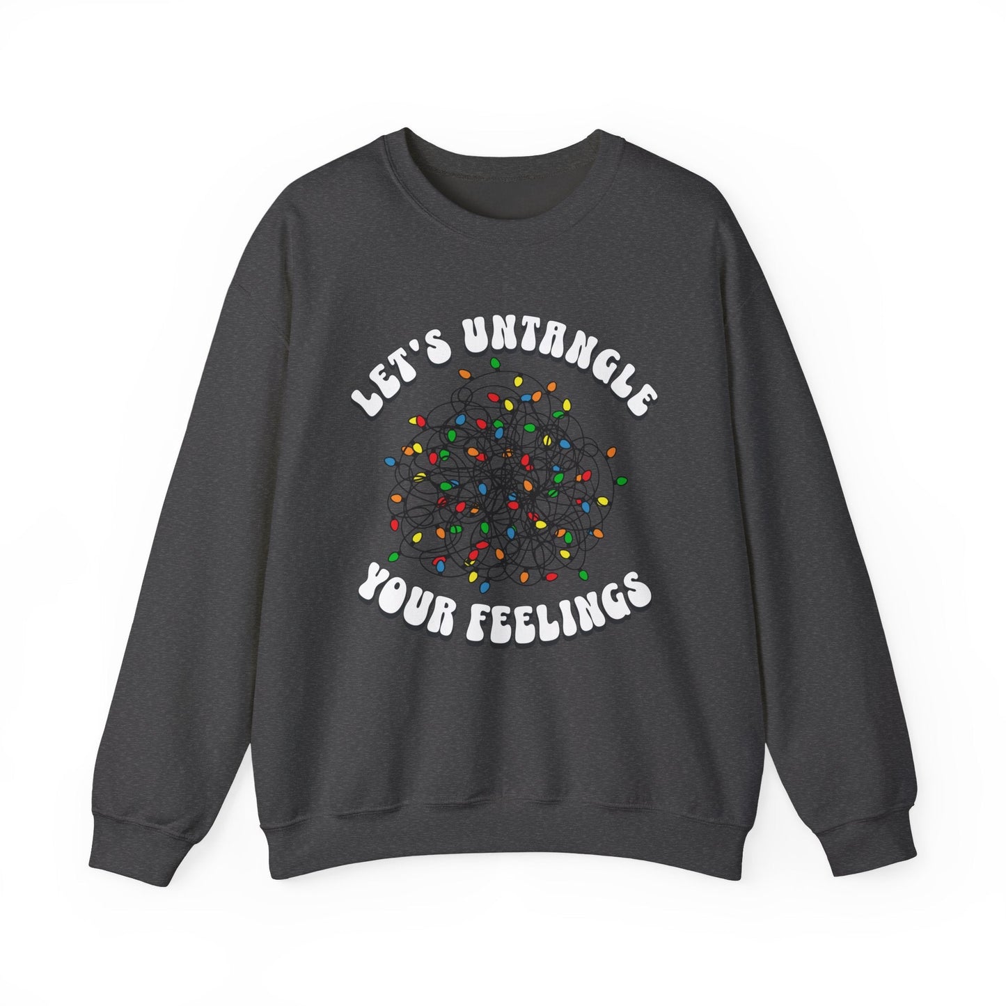 Let’s Untangle Your Feelings Crewneck Printify