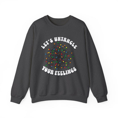 Let’s Untangle Your Feelings Crewneck Printify