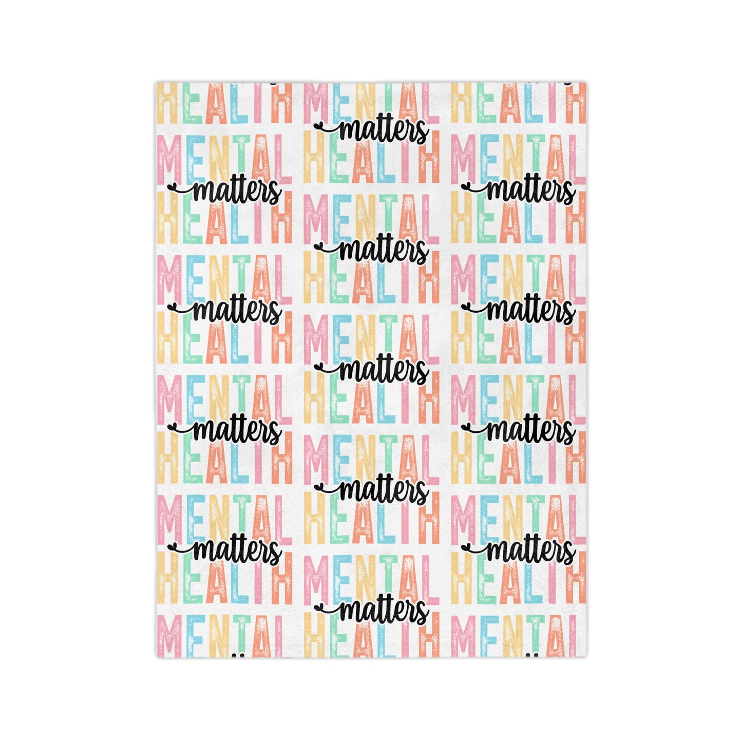 Vibrant Mental Health Matters Blanket