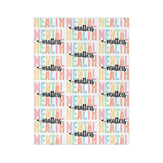 Vibrant Mental Health Matters Blanket