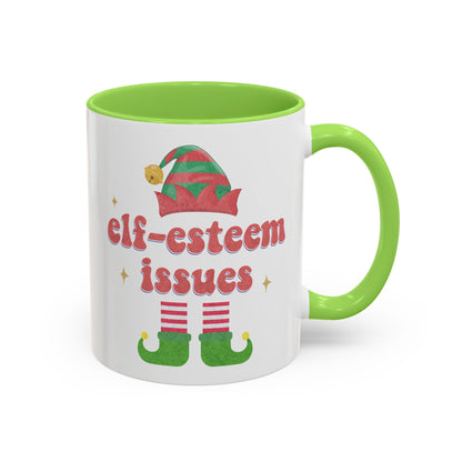 Elf-Esteem Issues Mug (11oz, 15oz)