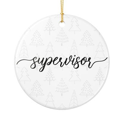 Supervisor Ornament Printify