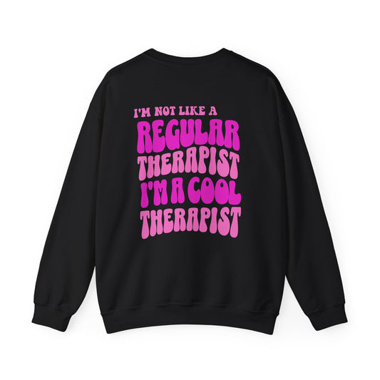The Cool Therapist (Pink) Crewneck