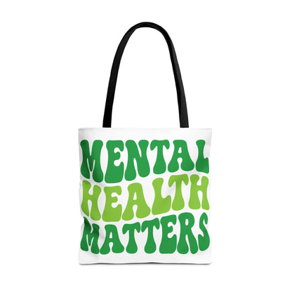 Green Mental Health Matters Tote Printify