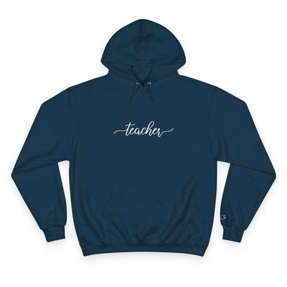Teacher Champion Hoodie Printify