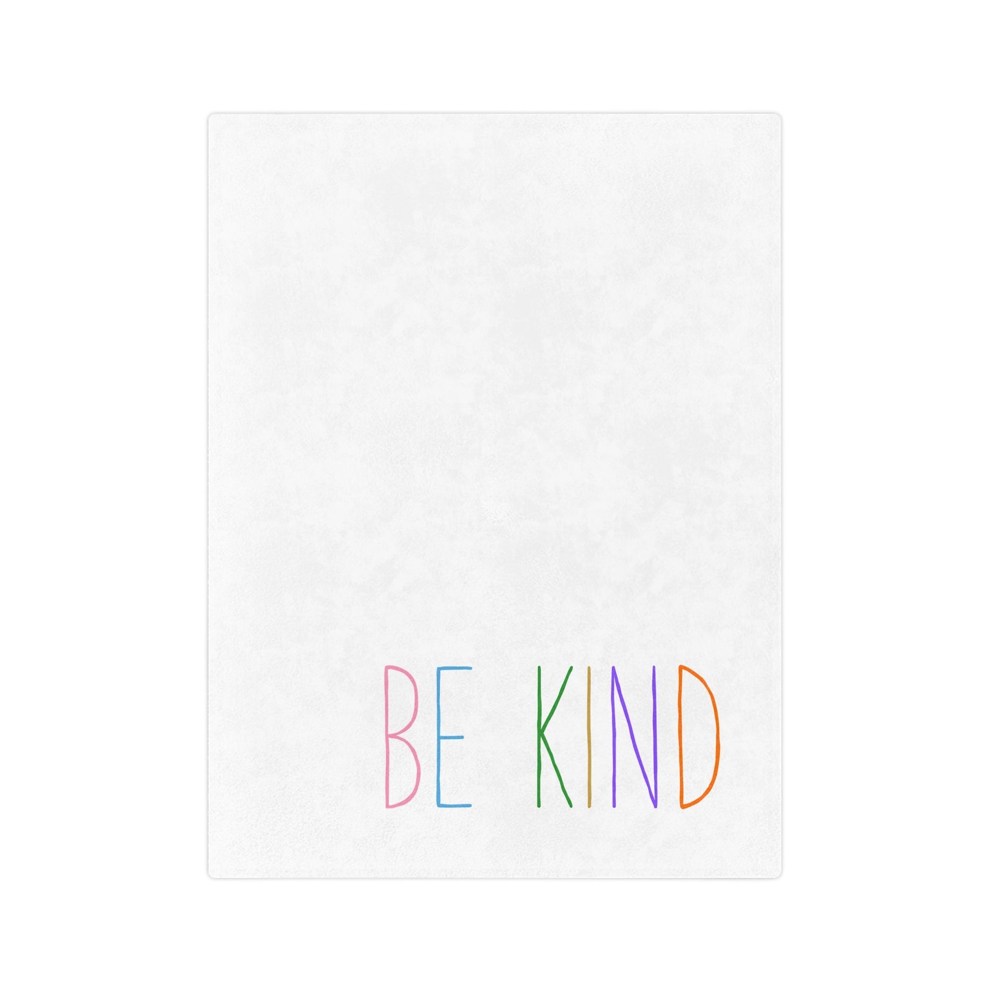 Be Kind Blanket Printify