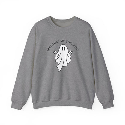 Ghosting My Therapist Crewneck Printify
