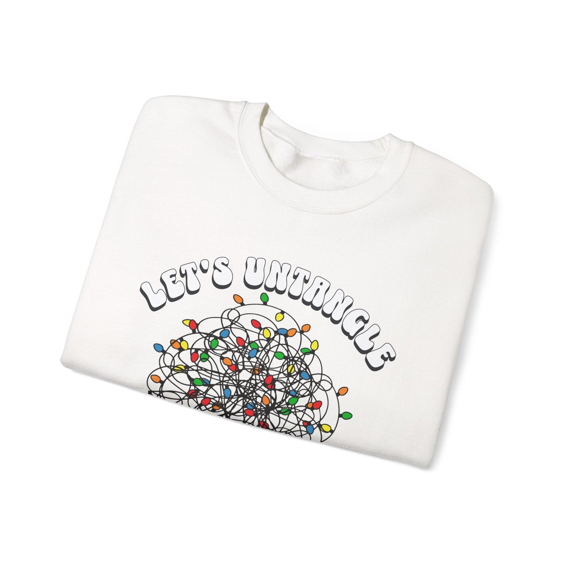 Let’s Untangle Your Feelings Crewneck Printify