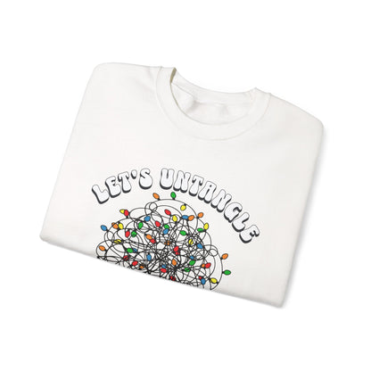 Let’s Untangle Your Feelings Crewneck Printify