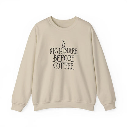 A Nightmare Before Coffee Crewneck - MindLyssMoments LLC