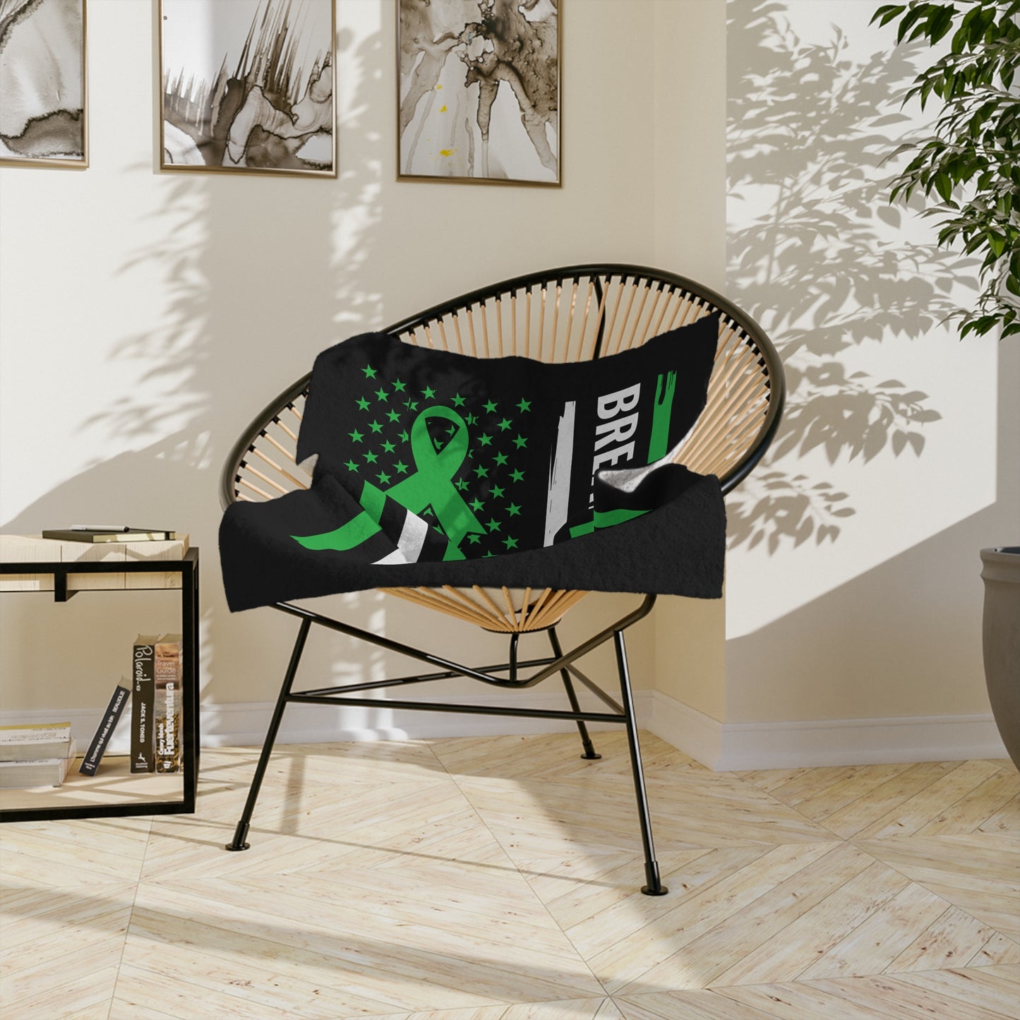 Break The Stigma — Mental Health Awareness Blanket