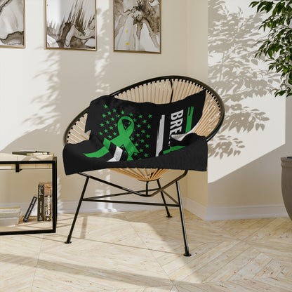 Break The Stigma — Mental Health Awareness Blanket