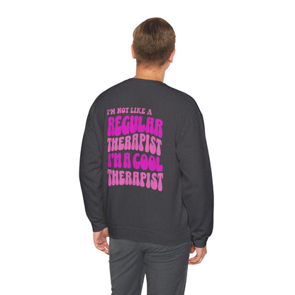 The Cool Therapist (Pink) Crewneck