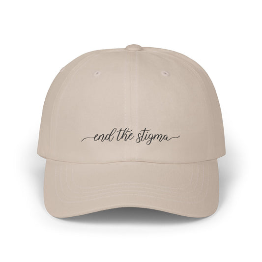 End the Stigma Embroidered Hat Printify