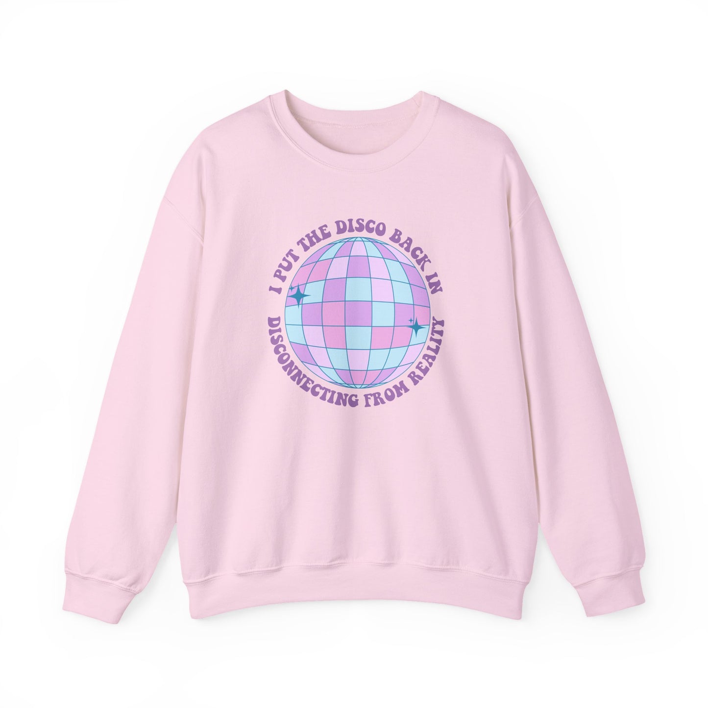 DISCOnnecting From Reality Crewneck