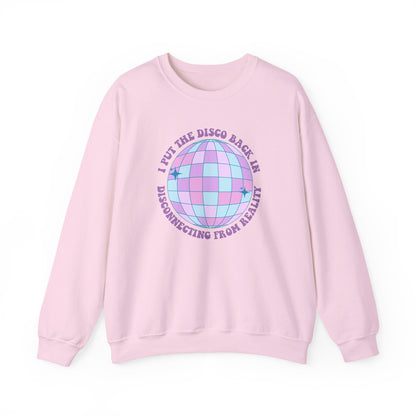 DISCOnnecting From Reality Crewneck