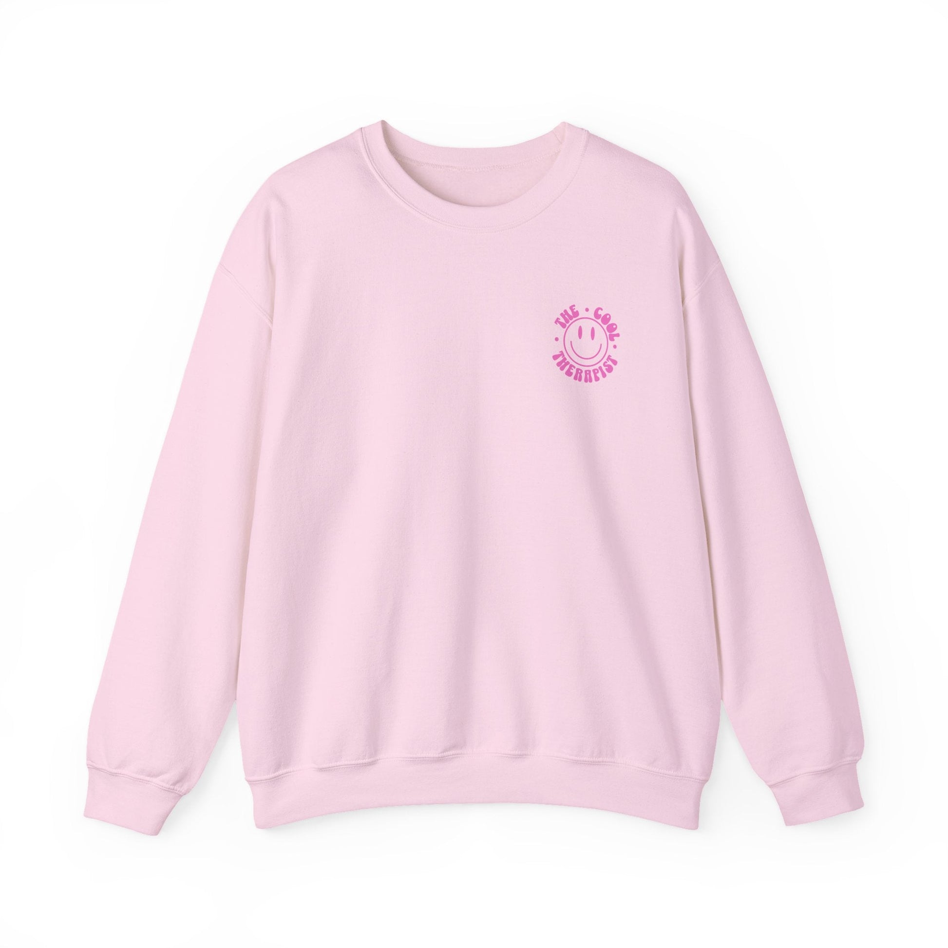 Cool Therapist (Pink) Crewneck Printify