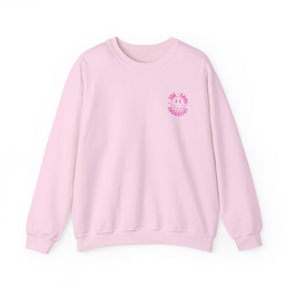 Cool Therapist (Pink) Crewneck Printify