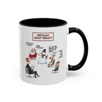 Christmas Group Therapy Mug (11oz, 15oz) Printify