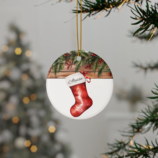 Personalized Ornament (1 stocking)