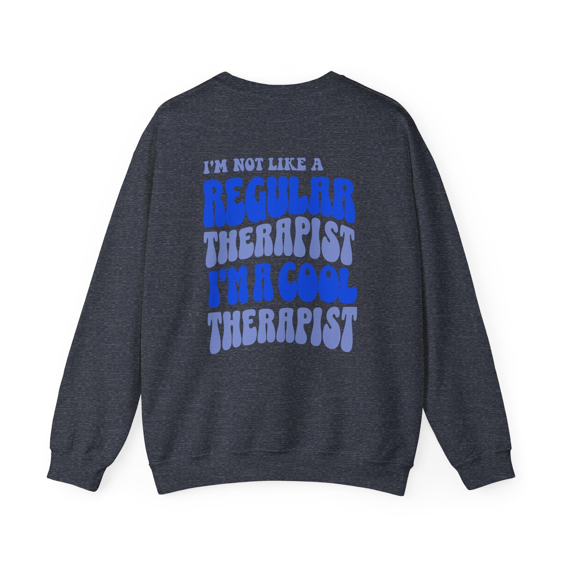 Cool Therapist (Blue) Crewneck Printify