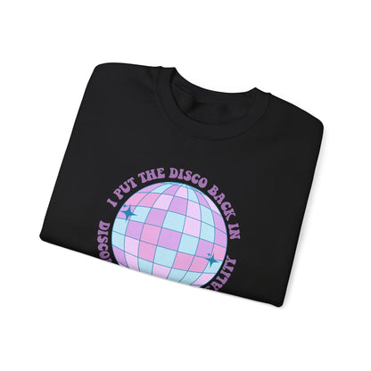 Disconnecting From Reality Crewneck Printify